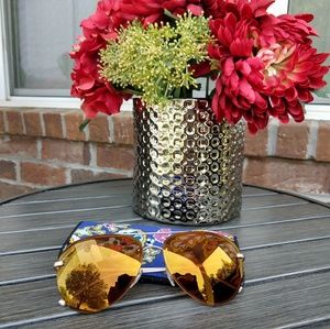 Vera Bradley Polarized Aviator Sunglasses